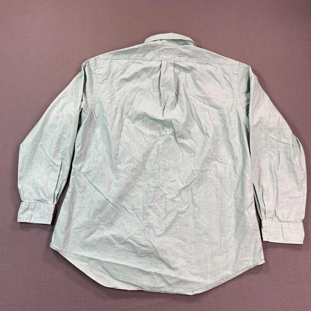 Polo Ralph Lauren Shirts Men L Lot Of 2 Striped‎ Green Long Sleeve Button Down